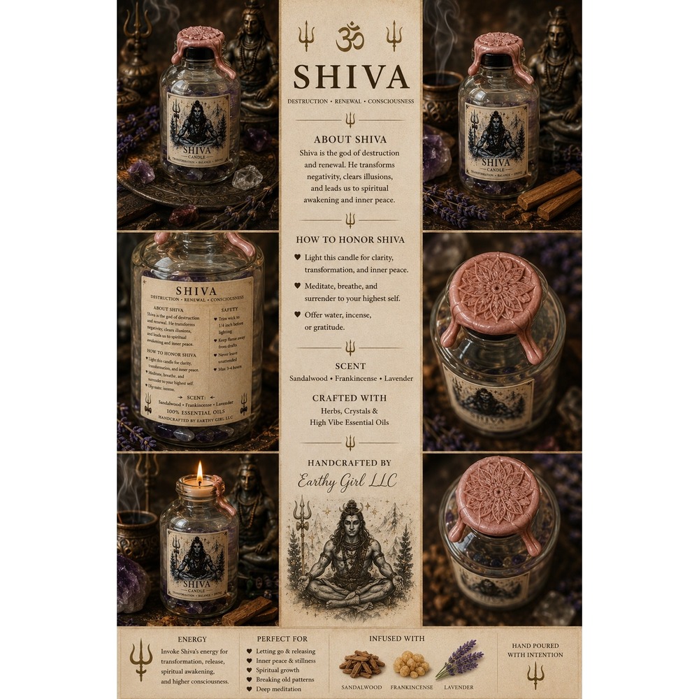 Shiva Ritual Oil Lamp